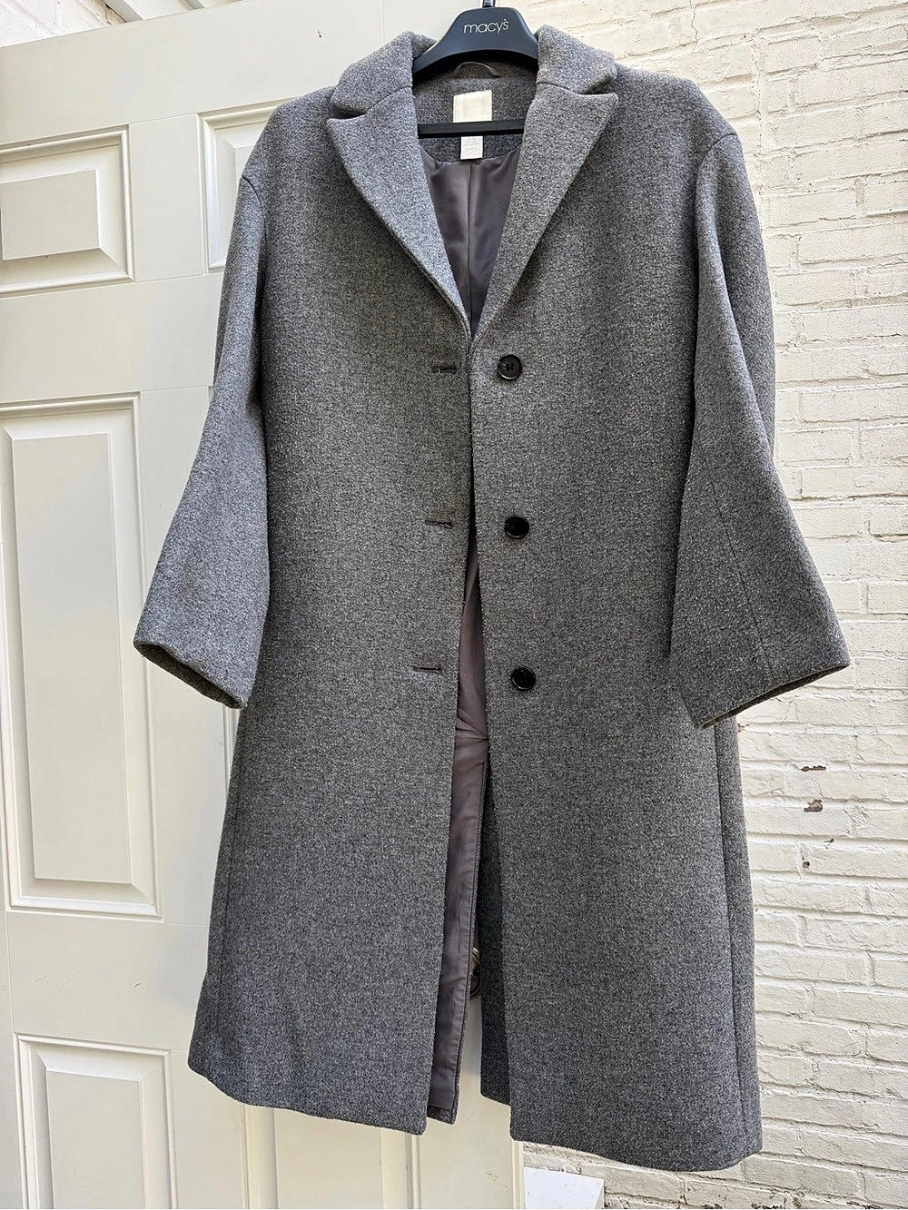 H&M Gray Pea Coat